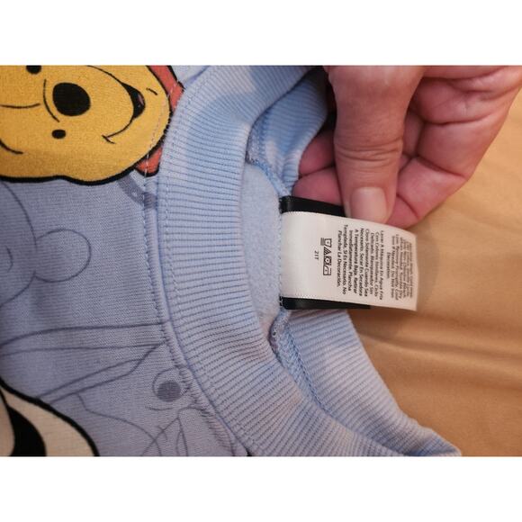Winnie The Pooh Sweatshirt M Blue - Picture 4 of 5